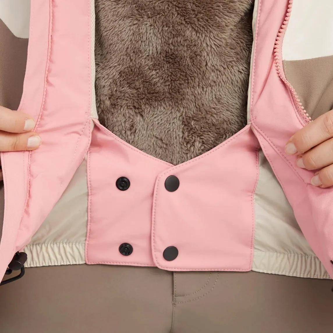 O'Neill CORAL SNOW JACKET GENUINE PINK