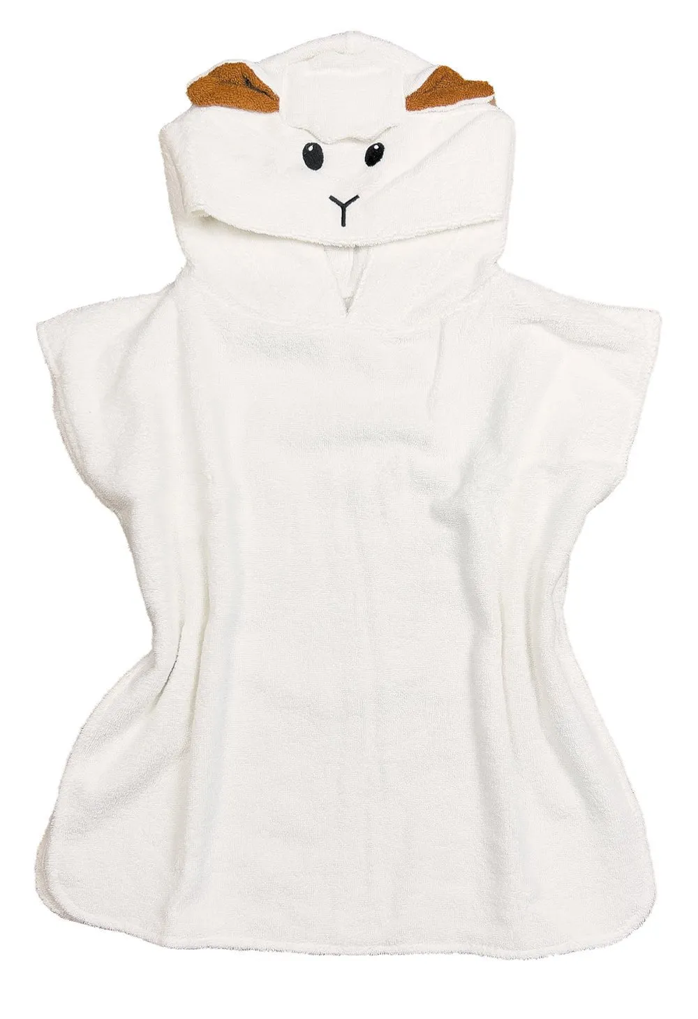 Organic Cotton Bath Poncho - Sheep