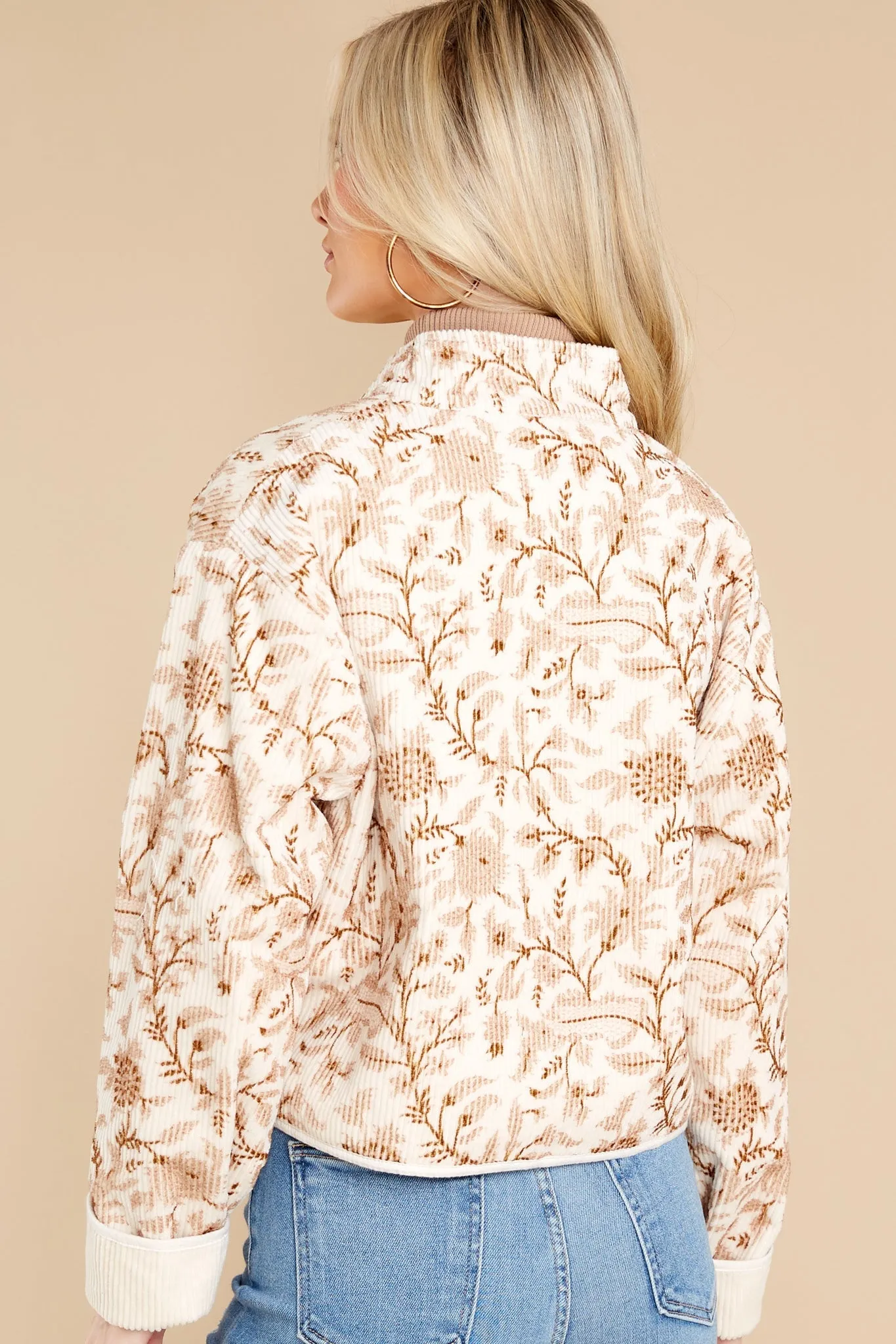 Owen Autumn Block Print Reversible Jacket