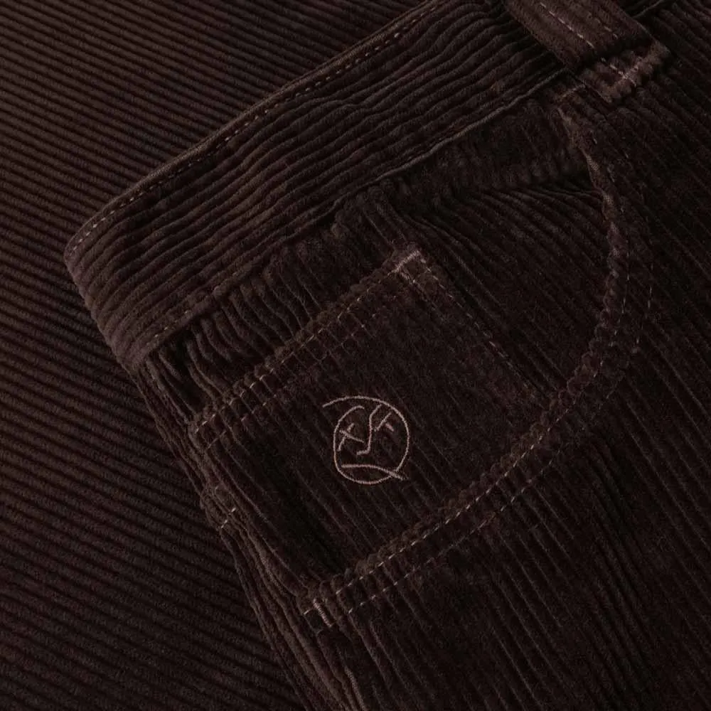 Polar Skateboards Big Boy Cord Pants Chocolate