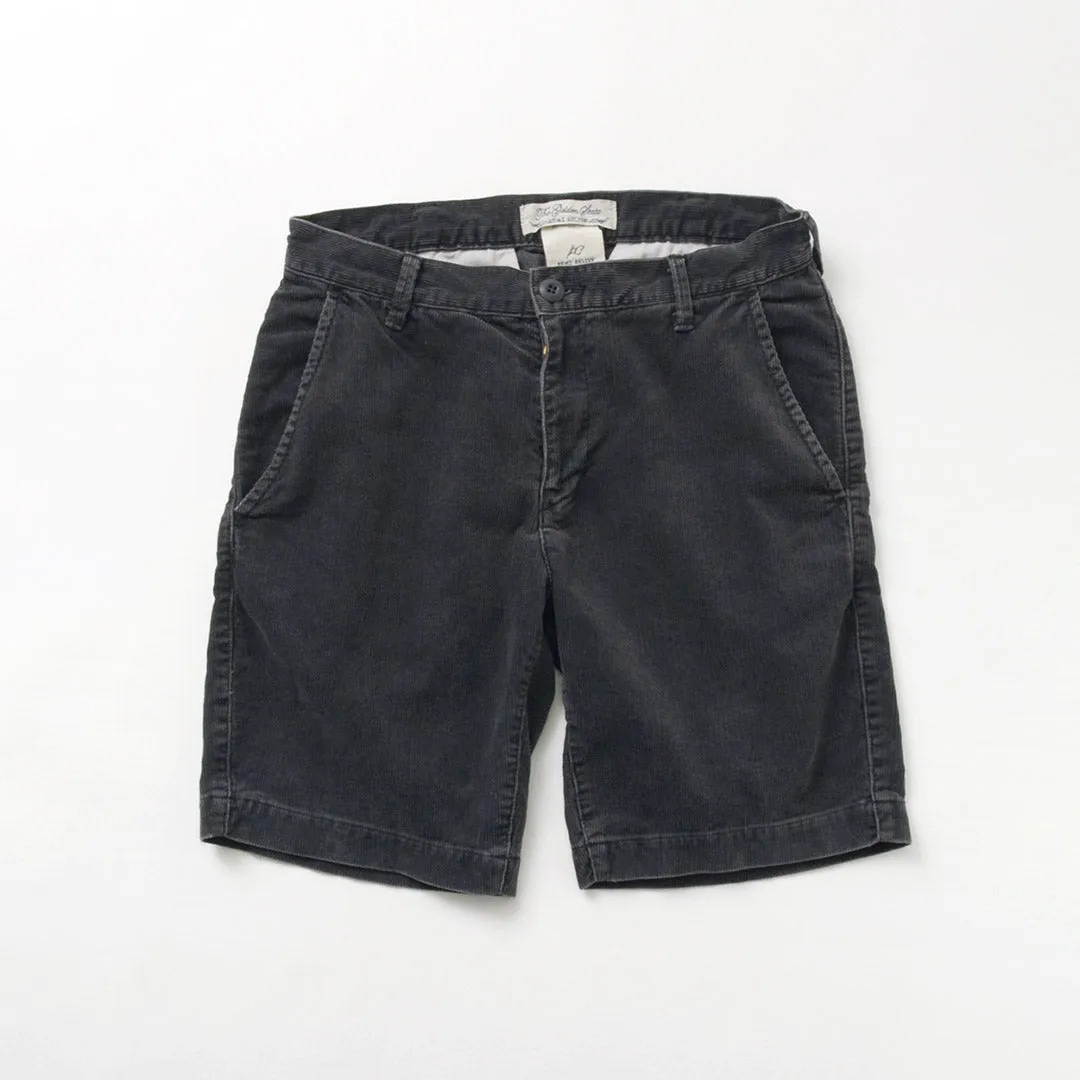 REMI RELIEF / Sulfured Corduroy Regular Shorts