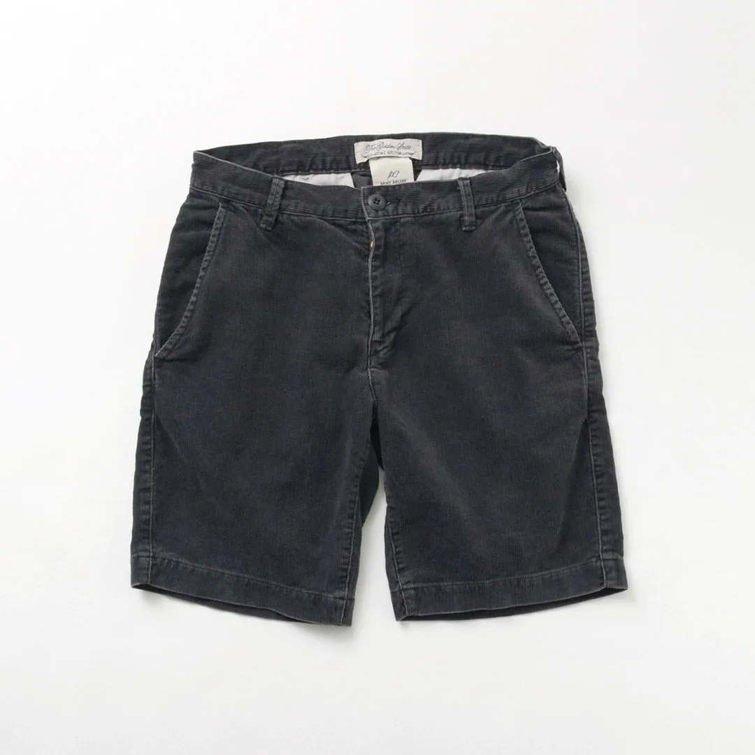 REMI RELIEF / Sulfured Corduroy Regular Shorts