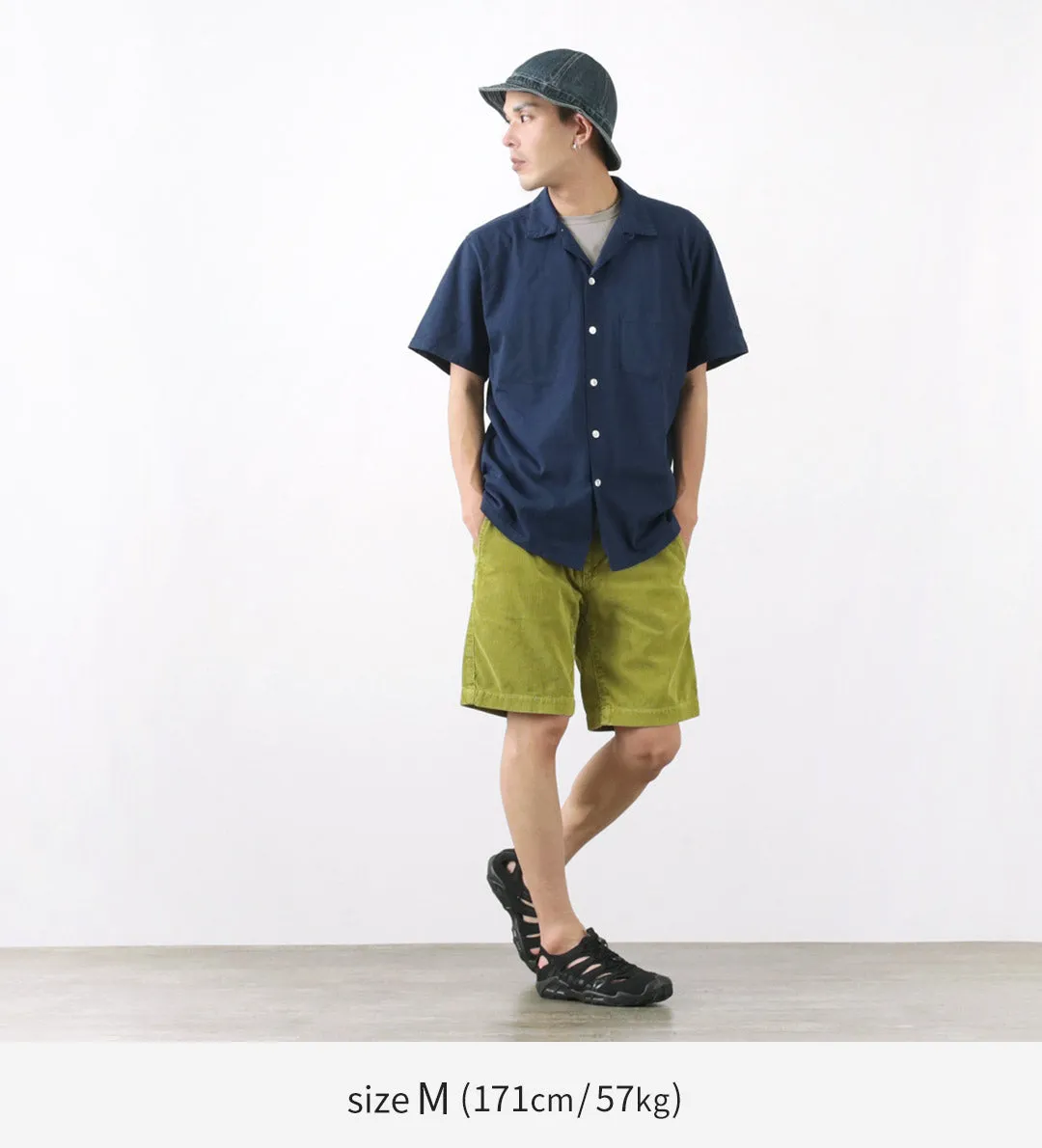 REMI RELIEF / Sulfured Corduroy Regular Shorts
