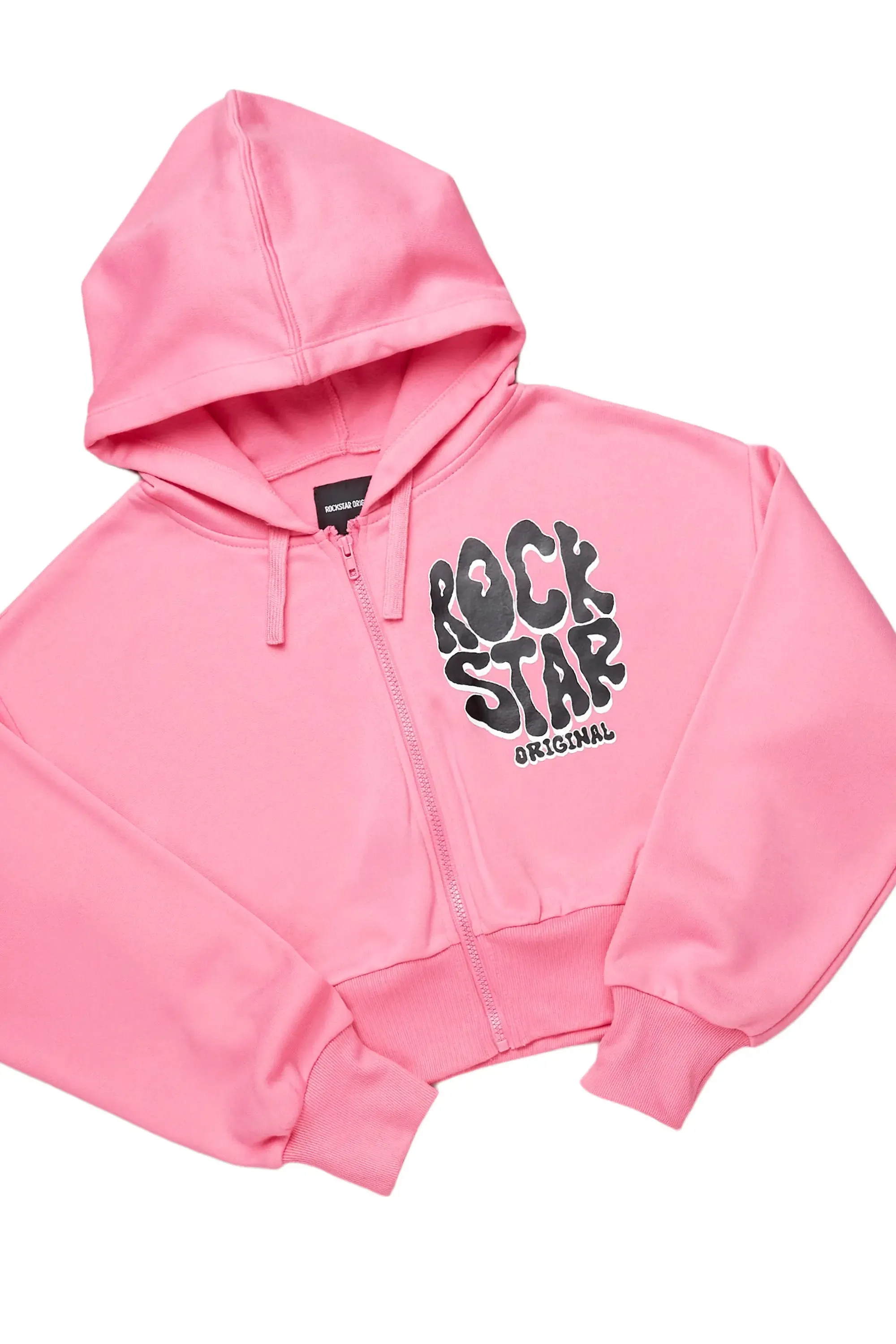 Sacoccia Bubblegum Pink Zip Up Short Set