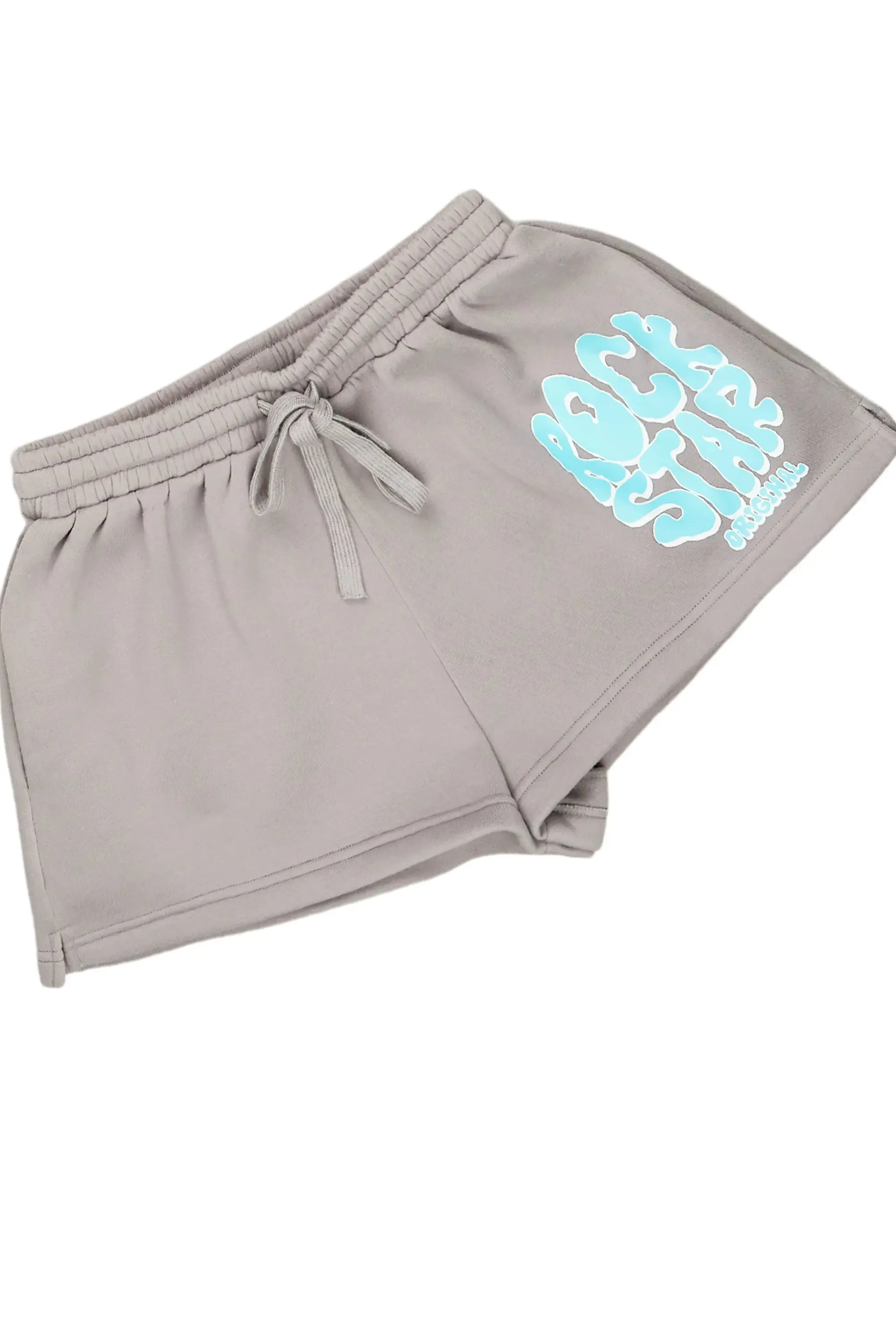 Sacoccia Grey Zip Up Short Set