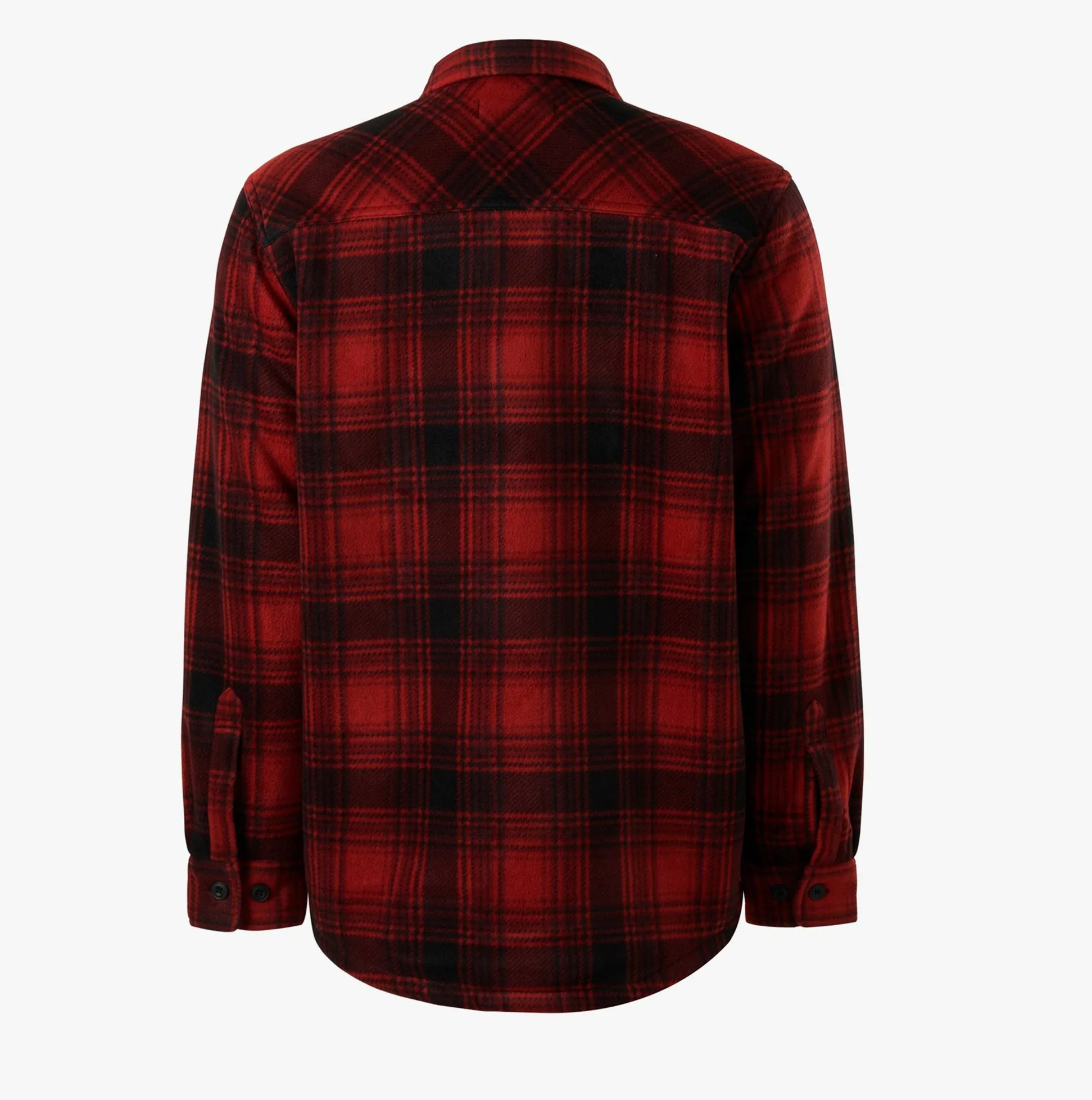 SHERPA Mens Shirt Jacket Red