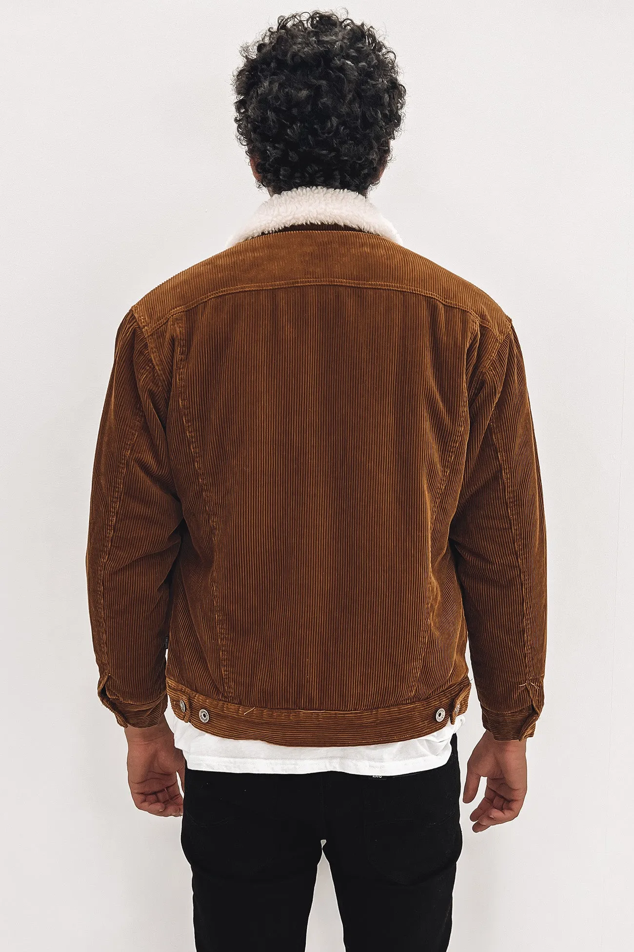 Shook Cord Jacket Tan