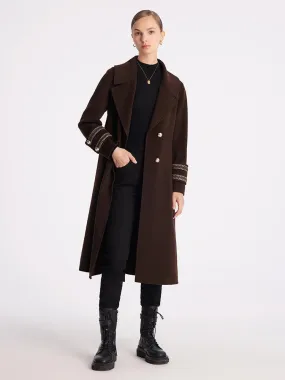 Single-Breasted Double Face Wool Coat
