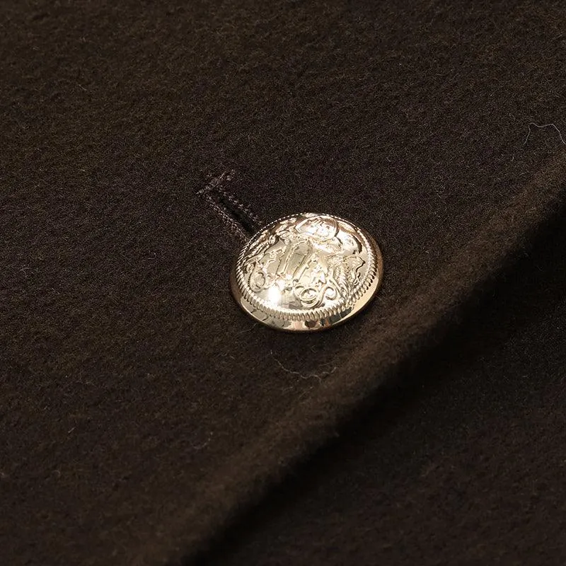 Single-Breasted Double Face Wool Coat