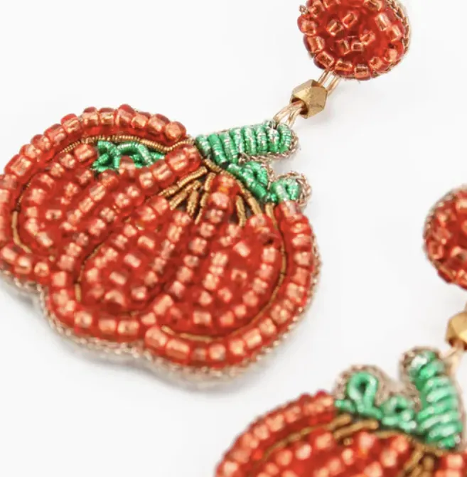 Smashing Pumpkin Earrings