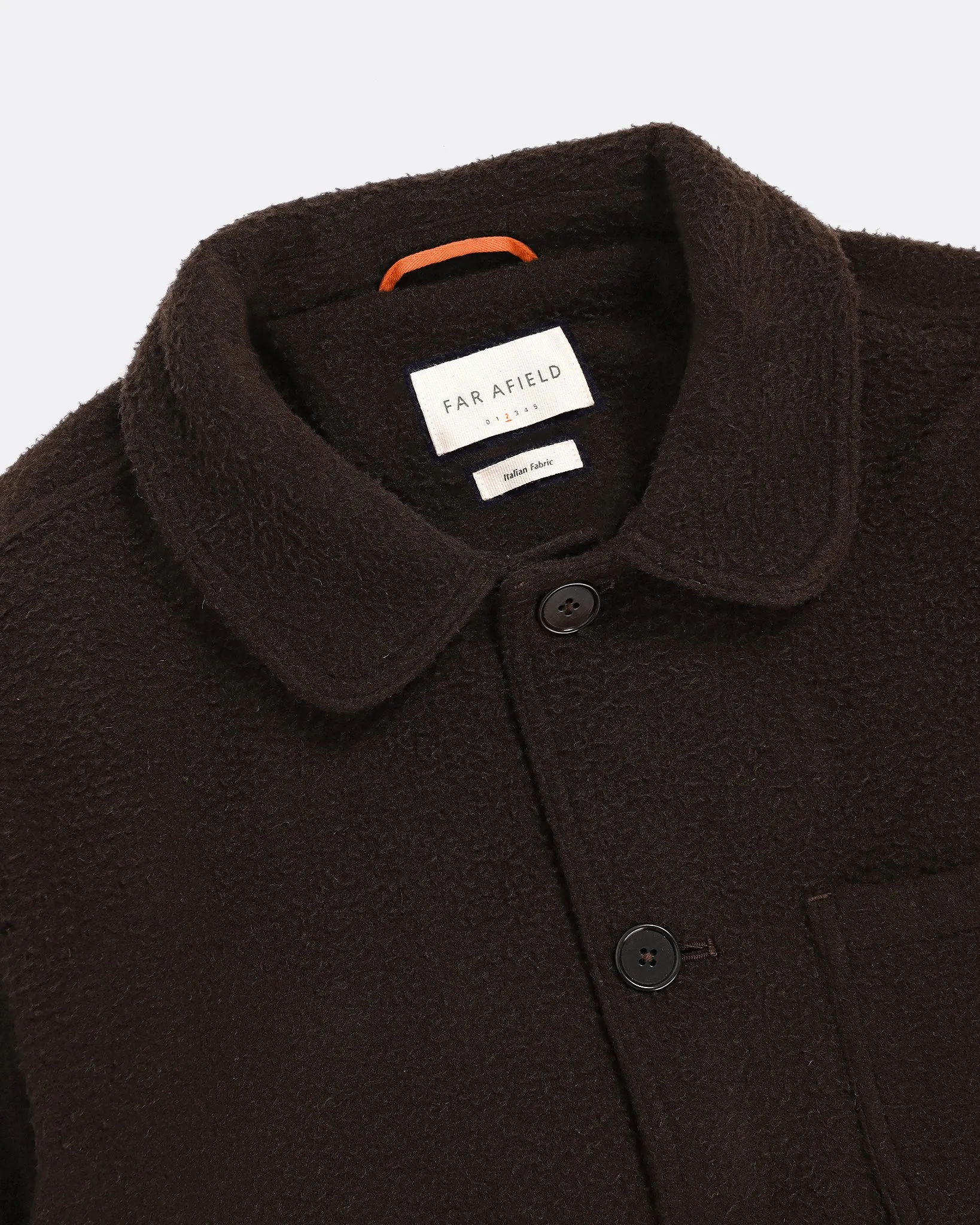 Station Jacket - Slate Brown Tuscan Pile