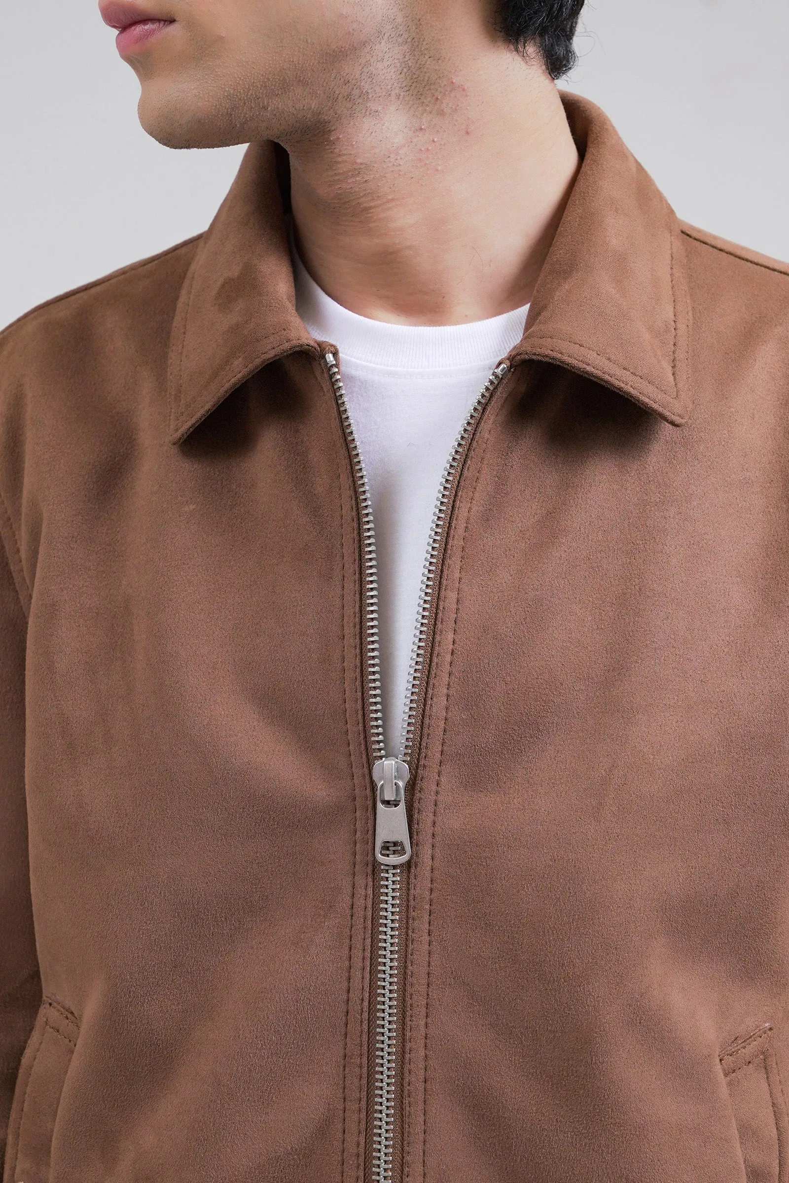 Suede Jacket