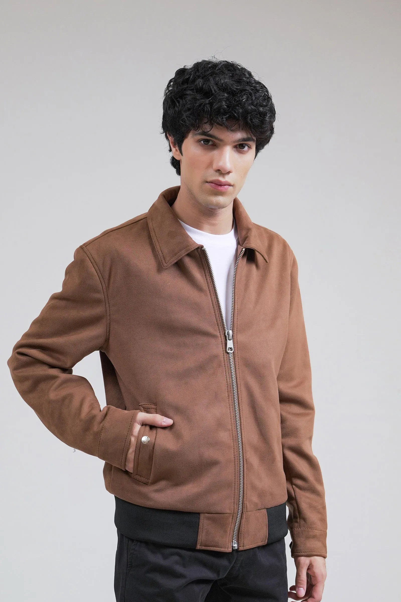 Suede Jacket