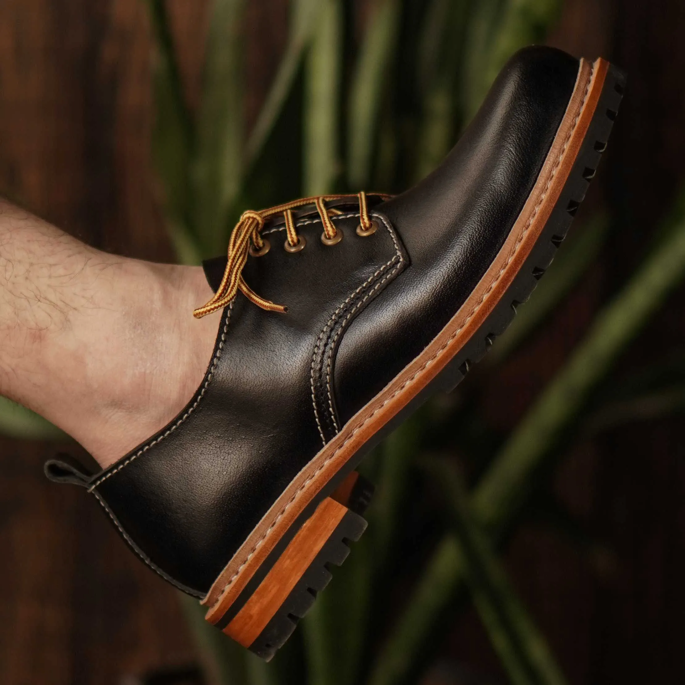 Task Shoes (Raven Black) Goodyear Welted