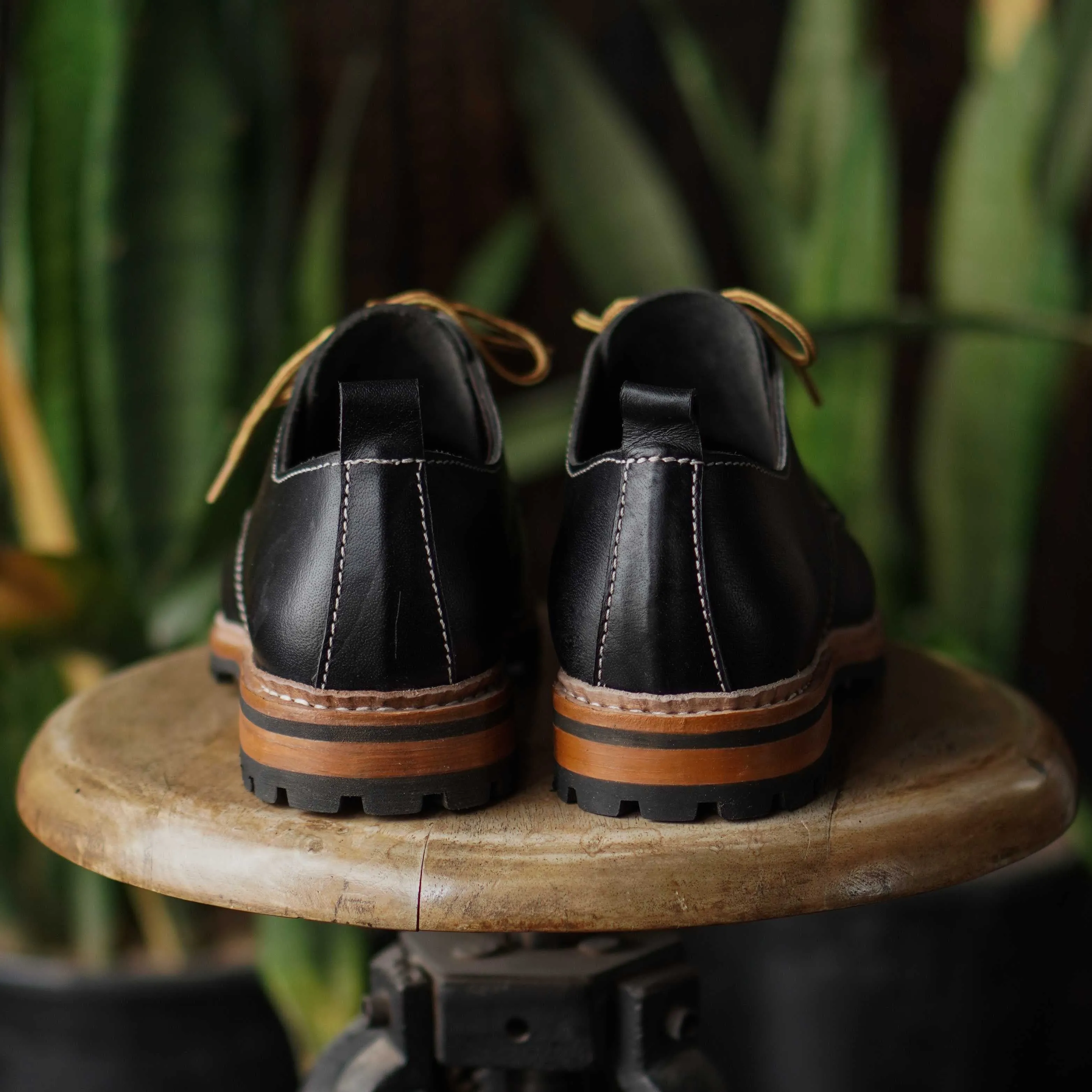 Task Shoes (Raven Black) Goodyear Welted