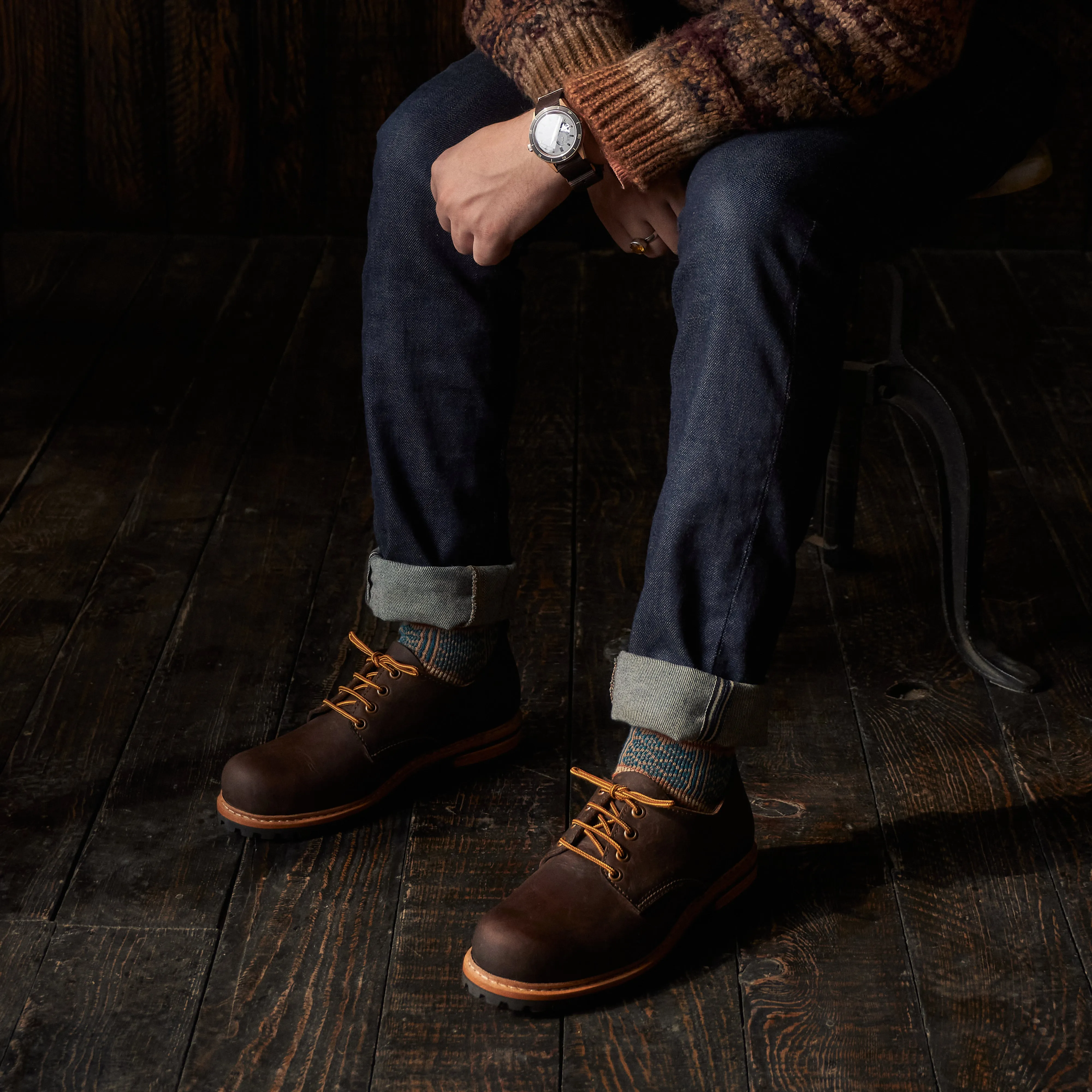 Task Shoes (Vintage Brown) Goodyear Welted