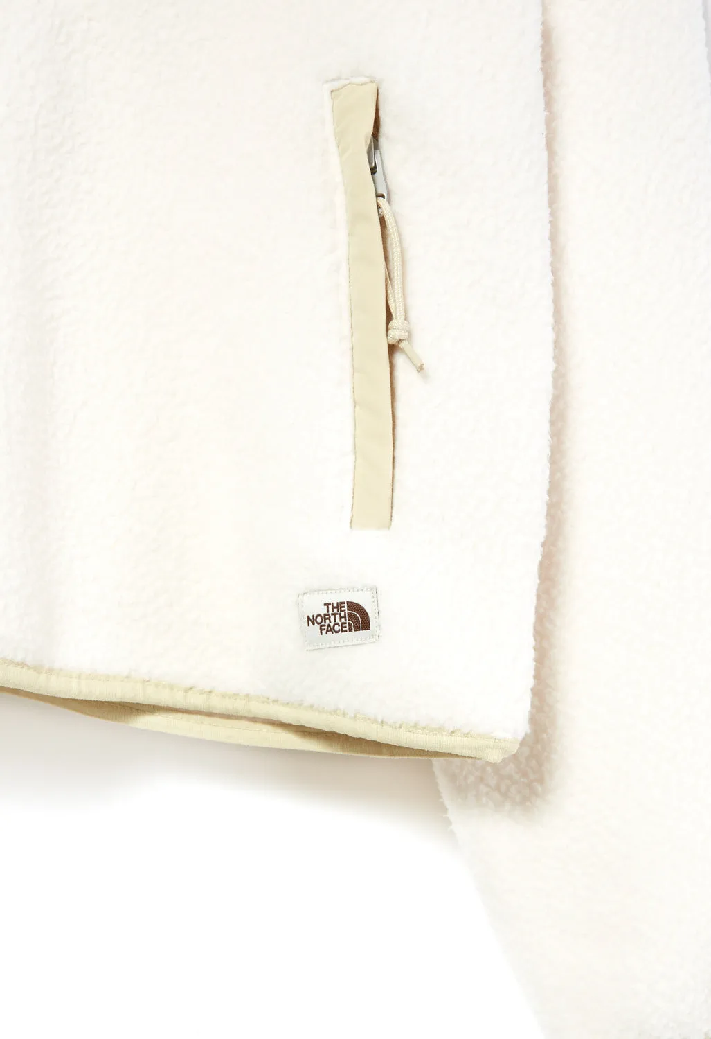 The North Face Cragmont Women's Fleece Jacket - Gardenia White