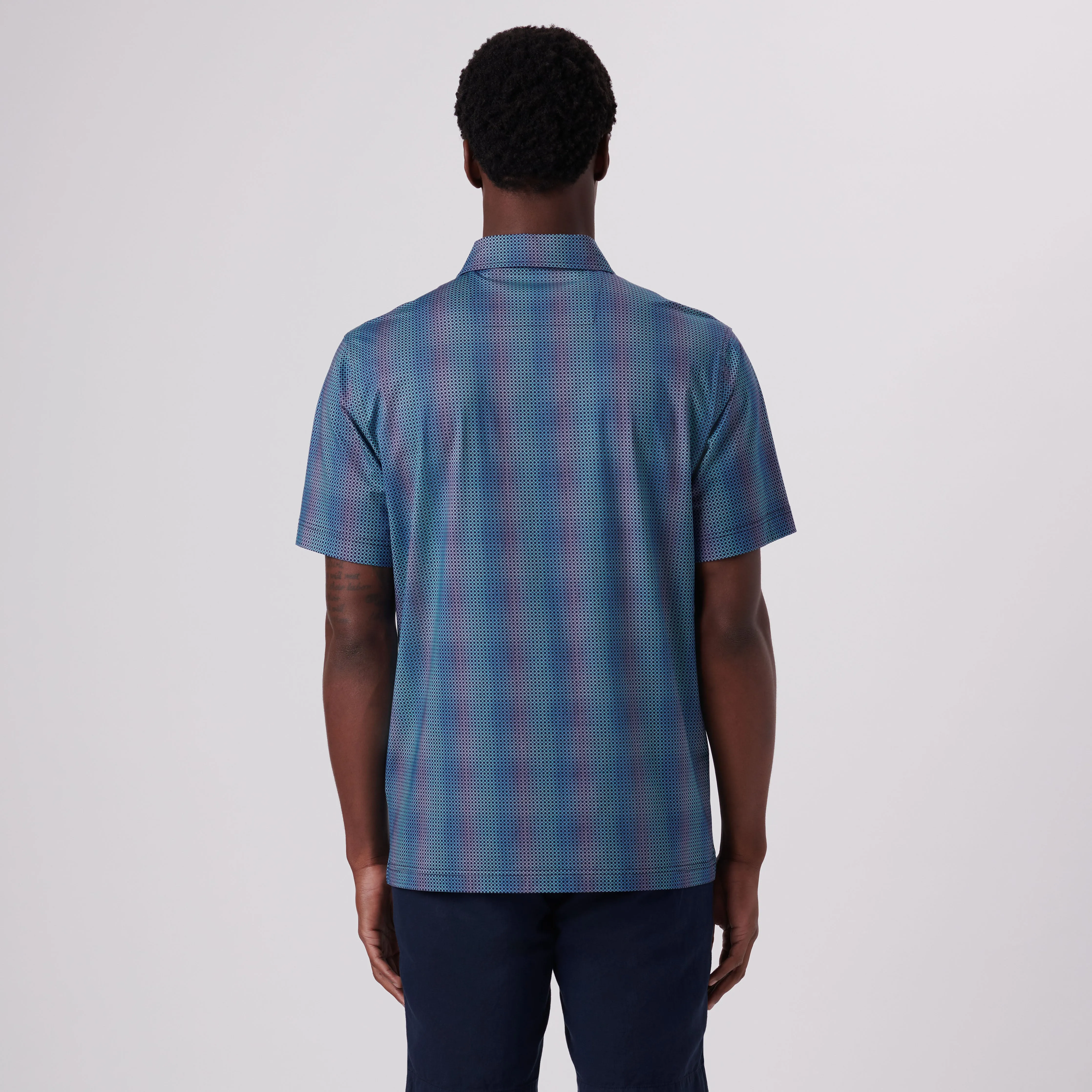 Victor Mandala Print OoohCotton Polo