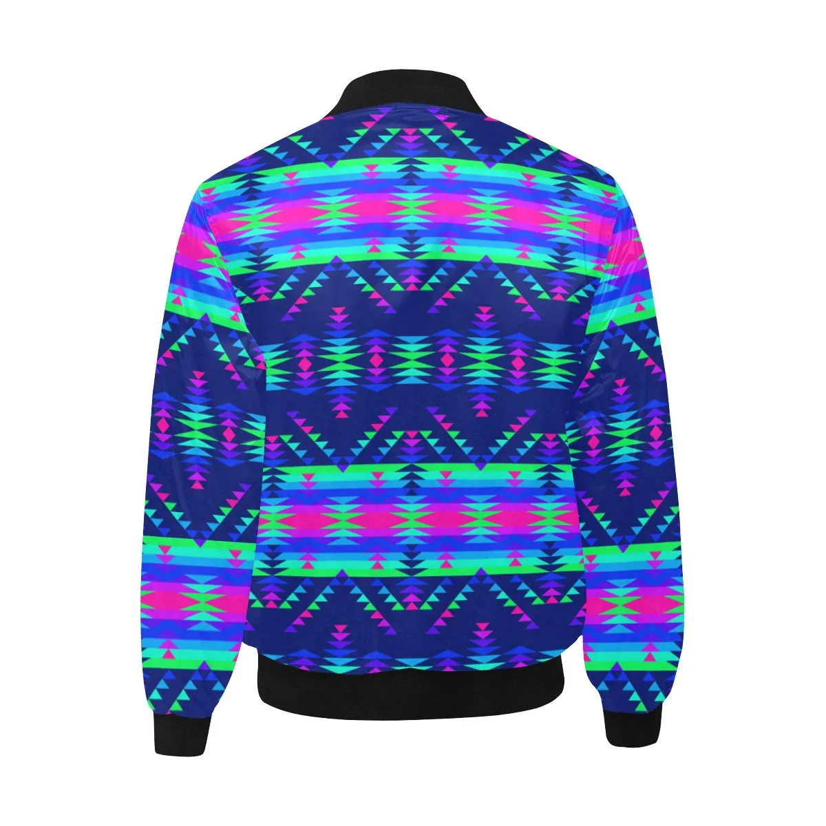 Visions of Peace Talks Unisex Heavy Bomber Jacket with Quilted Lining