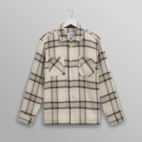Whiting Overshirt Harp Check (Ecru   Sage)