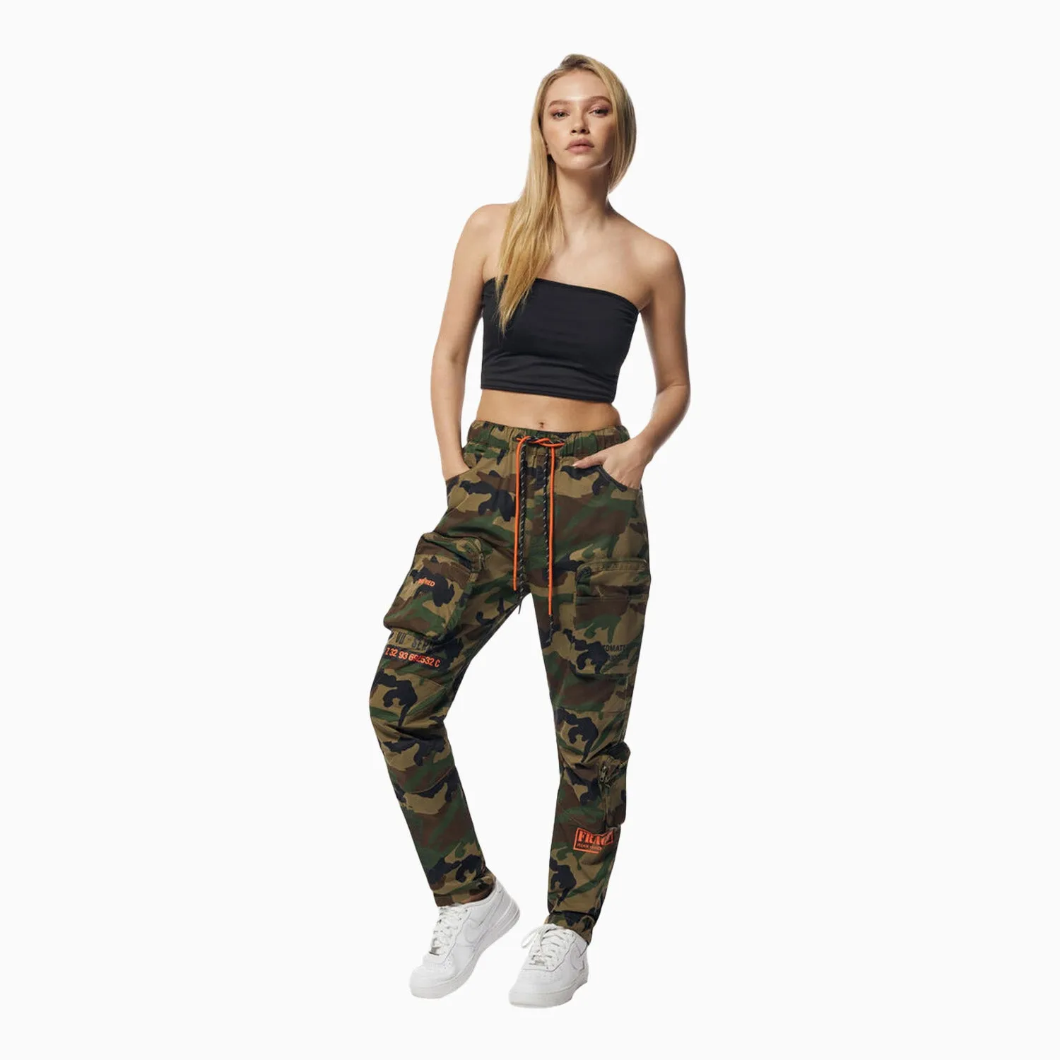 Women's Relaxed Utility Cropped Windbreaker Outfit