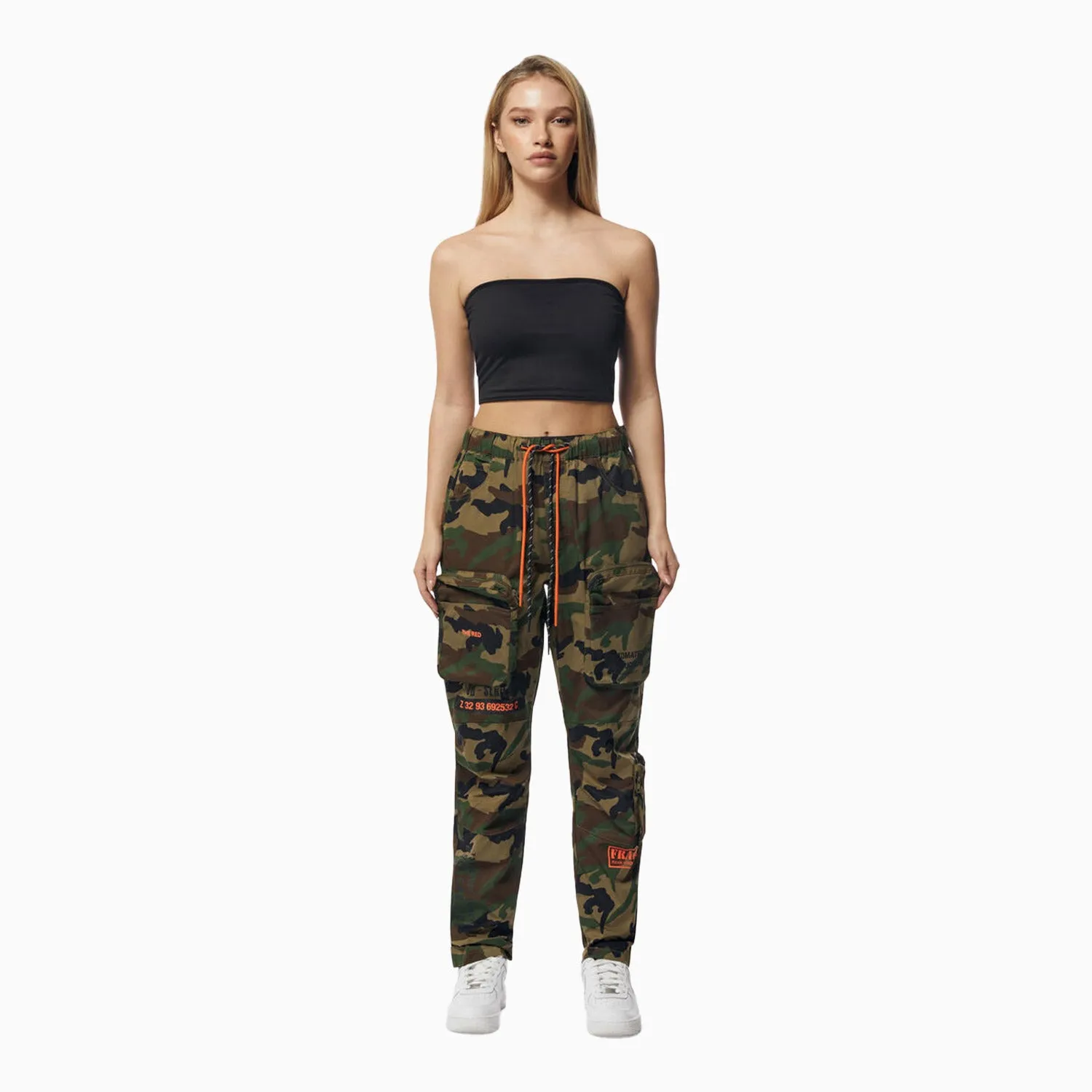 Women's Relaxed Utility Cropped Windbreaker Outfit